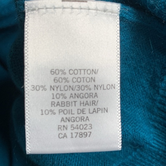 Banana Republic teal cardigan size small - Picture 6 of 8